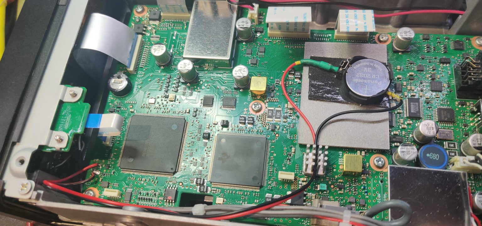 IC7300 Clock Repair 9H1LO